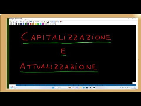 Capitalizzazione e Attualizzazione: Strategie Finanziarie a Confronto